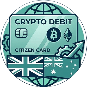 Crypto Debit Card for UK and Australia Citizens